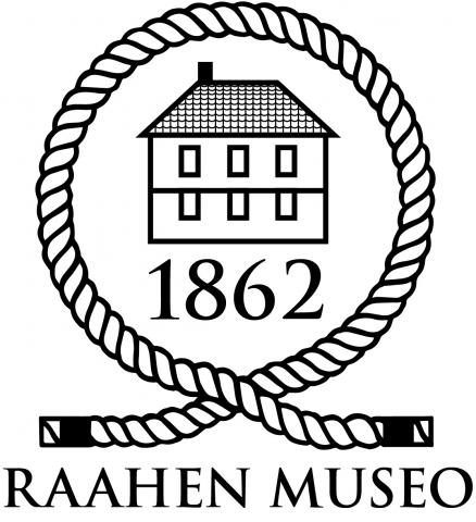 Raahen museon logo.